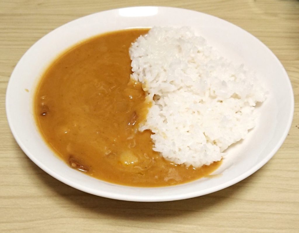 信州牛乳カレー②