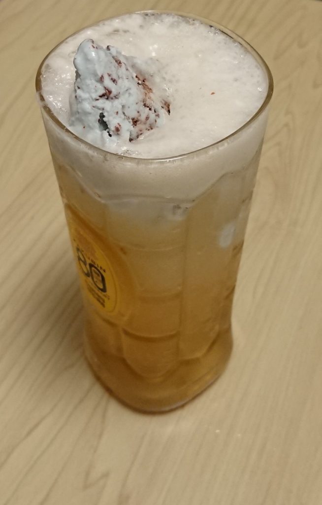 チョコミントビール②